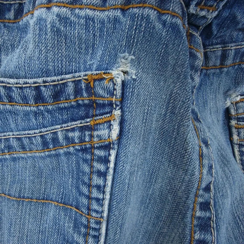 Ariat FR Jeans Mens 33x30 (33x28) Blue M4 Low Rise Boot WorkWear Denim CAT2 HRC2